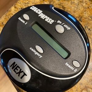 Catch Phrase Electronic Handheld Passing Game Hasbro Family Party Black 2016